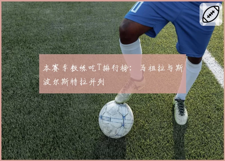 本赛季教练吃T排行榜：马祖拉与斯波尔斯特拉并列